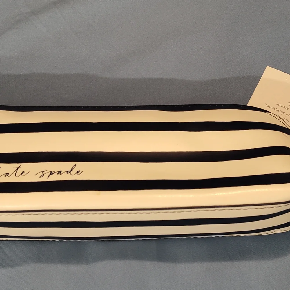 NWT! KATE SPADE Pencil Case With Supplies